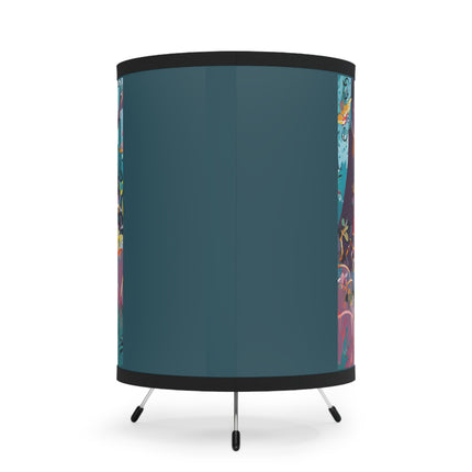 Whimsical Woodland Tripod Lamp