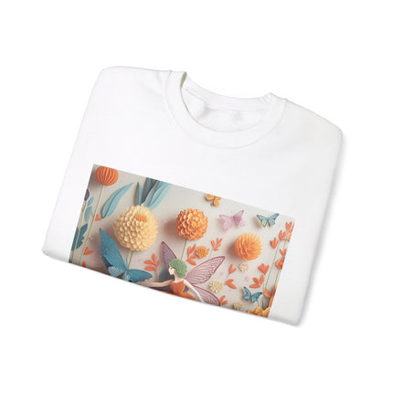 Dahlia Fairy Unisex Heavy Blend™ Crewneck Sweatshirt