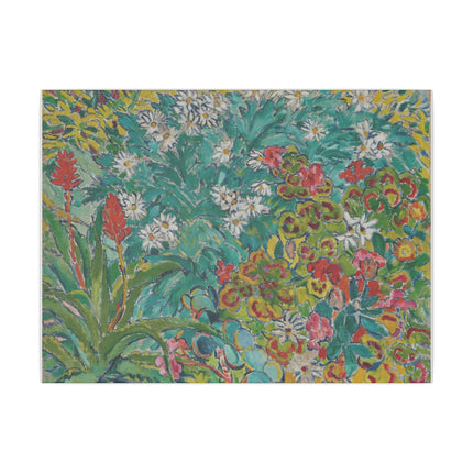 Vibrant Flower Bed – Fauvist Garden Harmony