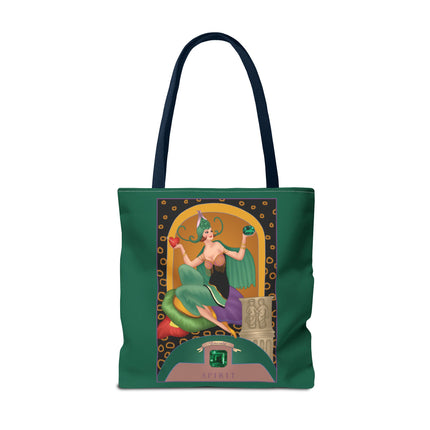 Astrology Gem Series: May & Emerald Tote Bag
