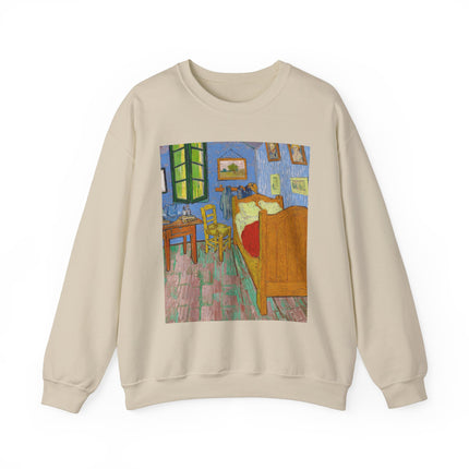 The Bedroom by Vincent van Gogh Heavy Blend™ Crewneck Sweatshirt