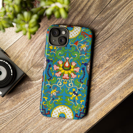 Chinese Floral Illustration by Owen Jones Phone Cases