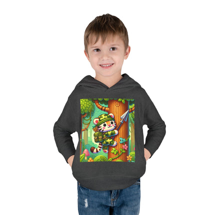 Stealthy Stripes Toddler Pullover Fleece Hoodie