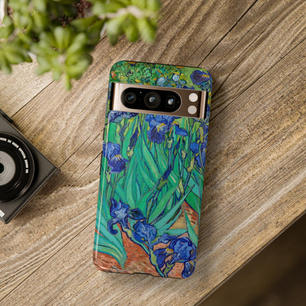 Irises by Vincent Van Gogh Phone Cases