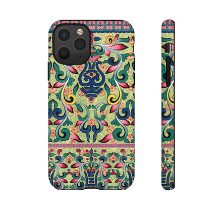 Colorful Flower Pattern by Owen Jones Phone Cases