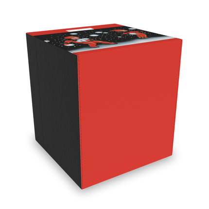 A Festive Snowball Felt Storage Box