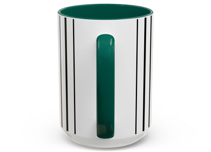 Elegant Winter Woman in Sleigh Colorful Mugs (11oz, 15oz)
