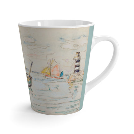 Groix by Paul Signac Latte Mug