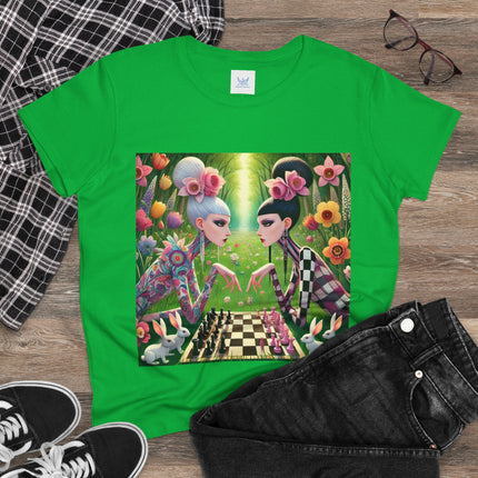 Spring Gambit: A Fairy’s Move Cotton Tee