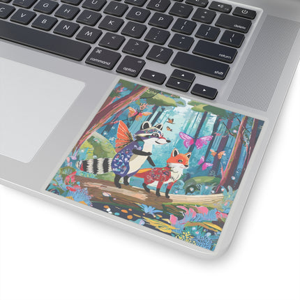 Whimsical Woodland Kiss-Cut Stickers (4 Sizes)