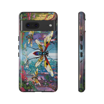 Neon Swarm Phone Cases