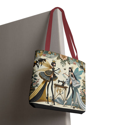 The Quiet Work of Fairies Tote Bag – Enchanted Atelier & Gentle Magic