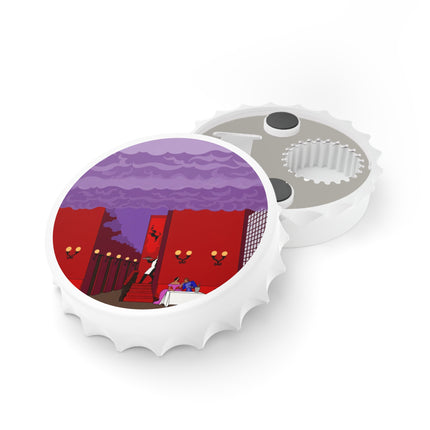 Midnight Toast Bottle Opener – Parisian Romance & Art Deco Charm