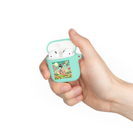 Geisha Fairy and the Hummingbird Blossom AirPods and AirPods Pro Case