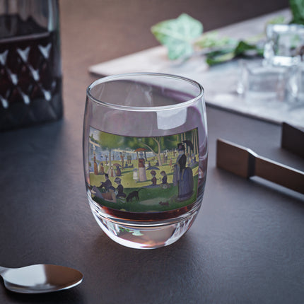 A Sunday on La Grande Jatte by Georges Seurat Whiskey Glass