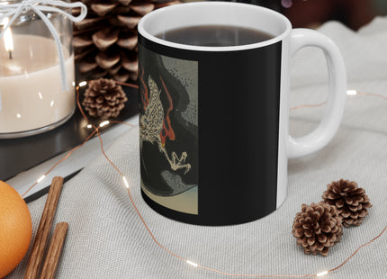 Picture Album Featuring a Dragon by Utagawa Hiroshige Ceramic Mug 11oz