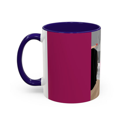The Red Bird Colorful Mugs – Gentle Storybook Charm & Elegant Whimsy