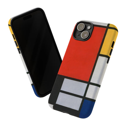 Composition with Red, Yellow, Blue, and Black by Piet Mondrian Phone Cases