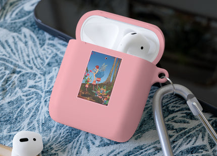 Periwinkle Painting the Petals Ida Outhwaite AirPods Case