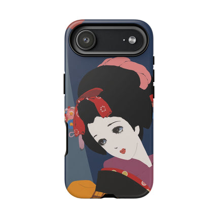 Geisha Portrait Phone Case – Elegant Beauty & Timeless Grace