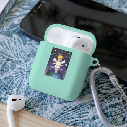 Starry Swing – Celestial Angel Night Sky AirPods Case