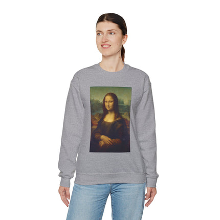 Mona Lisa by Leonardo da Vinci Unisex Heavy Blend™ Crewneck Sweatshirt