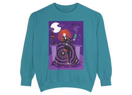 Mystic Elegance Unisex Garment-Dyed Sweatshirt