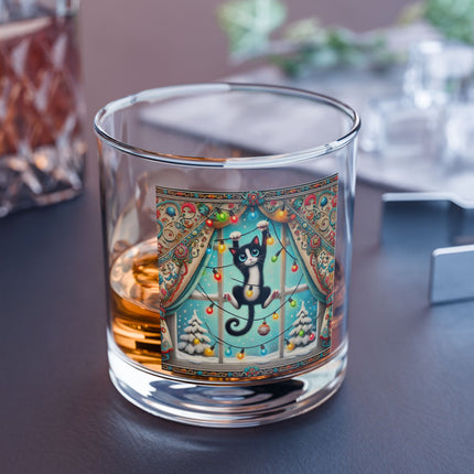 Mischief in Tinselland Rocks Glass, 10oz