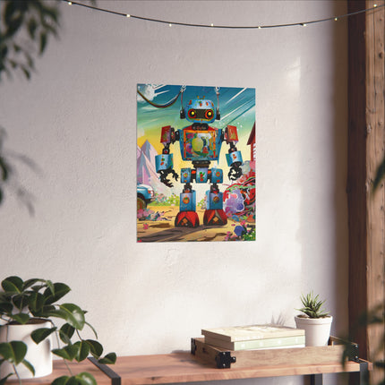 The Rusty Robot Fine Art Posters