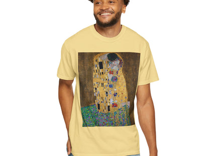 The Kiss by Gustav Klimt Unisex Garment-Dyed T-shirt