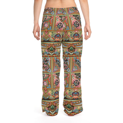 L'Ornement Polychrome by Albert Racine Women's Pajama Pants (AOP)