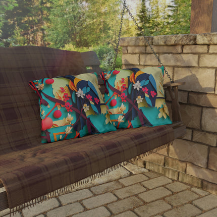 Curious Crow Outdoor Pillows