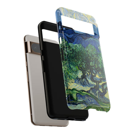 Olive Trees by Vincent Van Gogh Phone Cases
