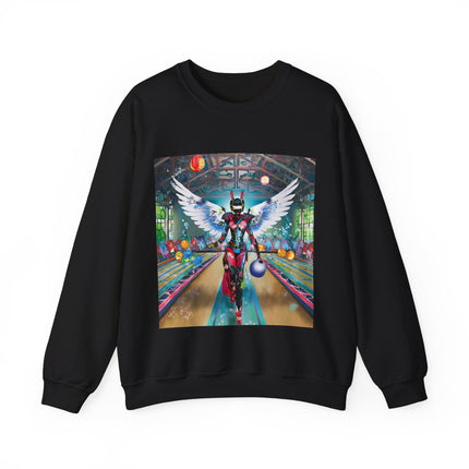 Samurai Robot Angels Unisex Heavy Blend™ Crewneck Sweatshirt