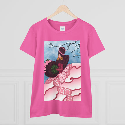 Winter Rose Empress Women's Midweight Cotton Tee