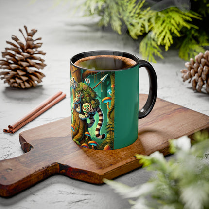 Silent Stripes Colorful Mugs (11oz, 15oz)