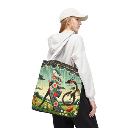 The Dragon Fairy’s Stride Tote Bag – Grace, Strength & Mythic Adventure