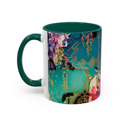 Golden Wisteria Symphony Colorful Mugs (11oz, 15oz)
