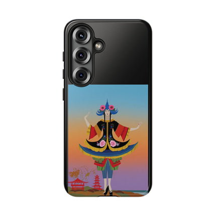 Colorful Dancer Phone Case – Vibrant Grace & Cultural Elegance