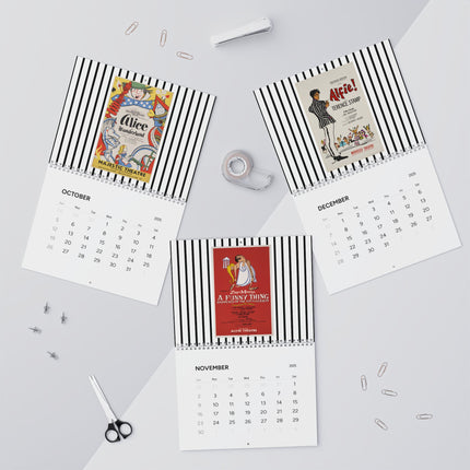 Iconic Vintage Posters Wall Calendars (2025)