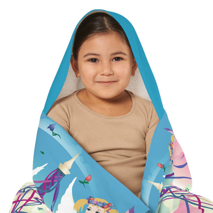 Angelic Revelry Youth Hooded Towel