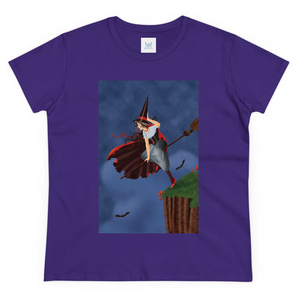 The Enchanted Witch Women's Midweight Cotton Tee