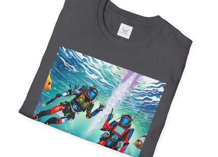 FBI Robot Dive Team Softstyle T-Shirt