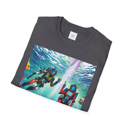 FBI Robot Dive Team Softstyle T-Shirt