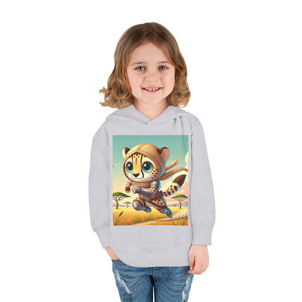 Swift Cheetah Toddler Pullover Fleece Hoodie