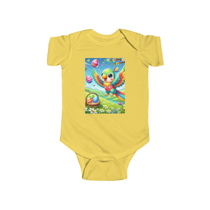 Easter Parrot Infant Fine Jersey Bodysuit