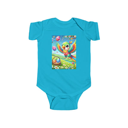 Easter Parrot Infant Fine Jersey Bodysuit