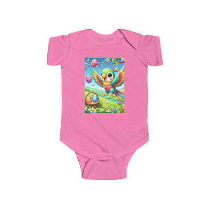 Easter Parrot Infant Fine Jersey Bodysuit