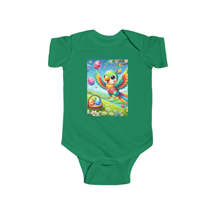 Easter Parrot Infant Fine Jersey Bodysuit