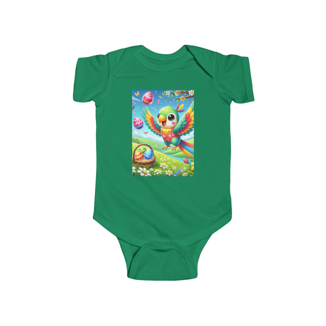 Easter Parrot Infant Fine Jersey Bodysuit